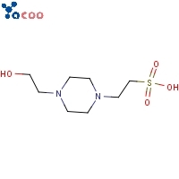 99.5% di purezza hepes cas: 7365-45-9 acido 2- [4- (2-idrossietil) piperazin-1-il] etanosolfonico