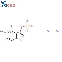5-bromo-4-cloro-3-indolil fosfato sale disodico